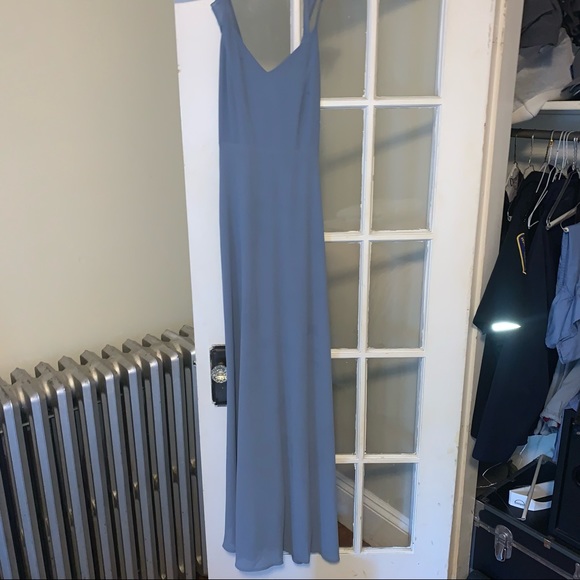 Lulu’s Meteoric Rise Blue Maxi Dress - Picture 6 of 8